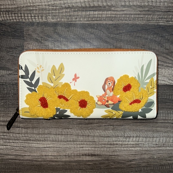 BUNDLE- Loungefly Fox and the Hound bag +Wallet - Picture 3 of 6